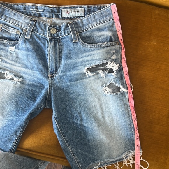 AG-ED Adriano Goldschmied Denim Nikki Relaxed Skinny Short 27 R - Picture 5 of 6